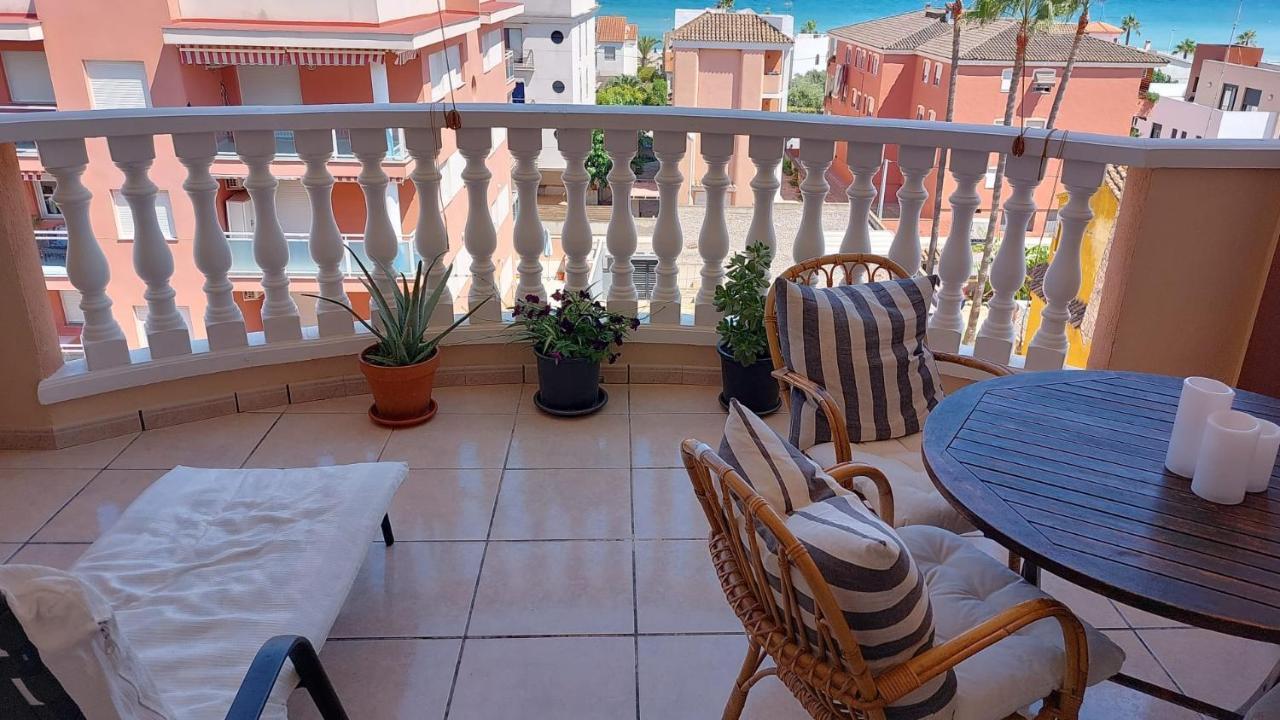 Apto. Con Wifi, Piscina, Vistas Al Mar Y Parking. Moncófar Eksteriør billede