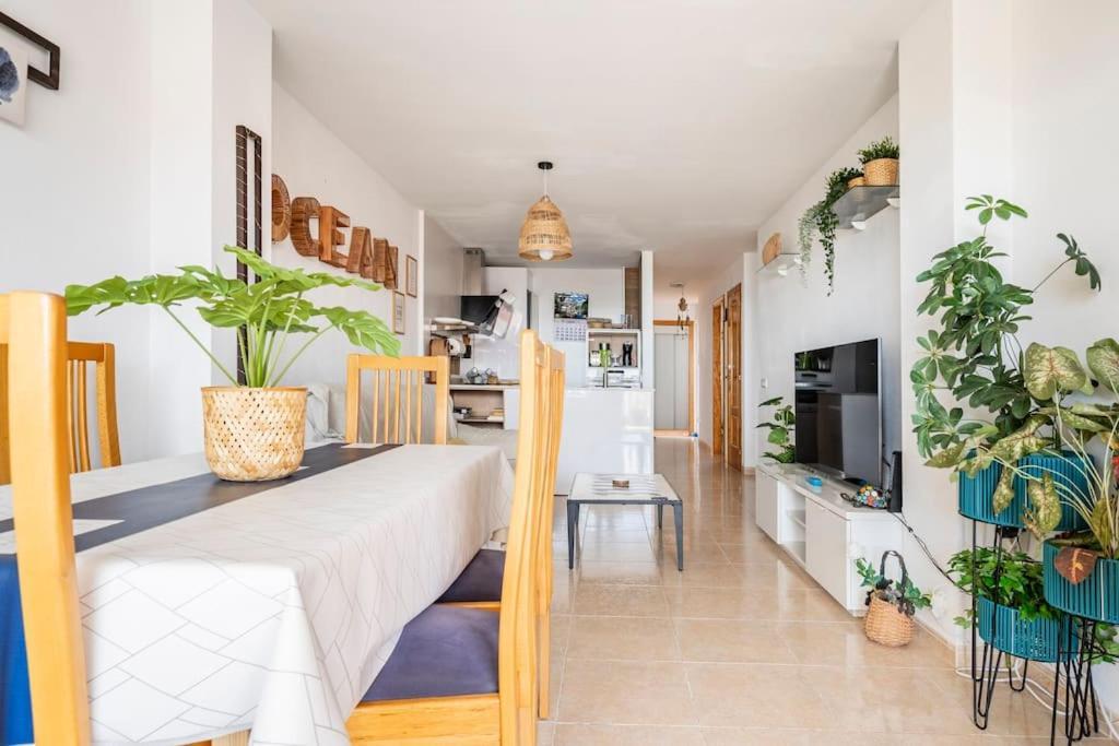Apto. Con Wifi, Piscina, Vistas Al Mar Y Parking. Moncófar Eksteriør billede